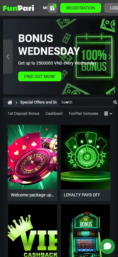 FunPari Casino screenshot 4