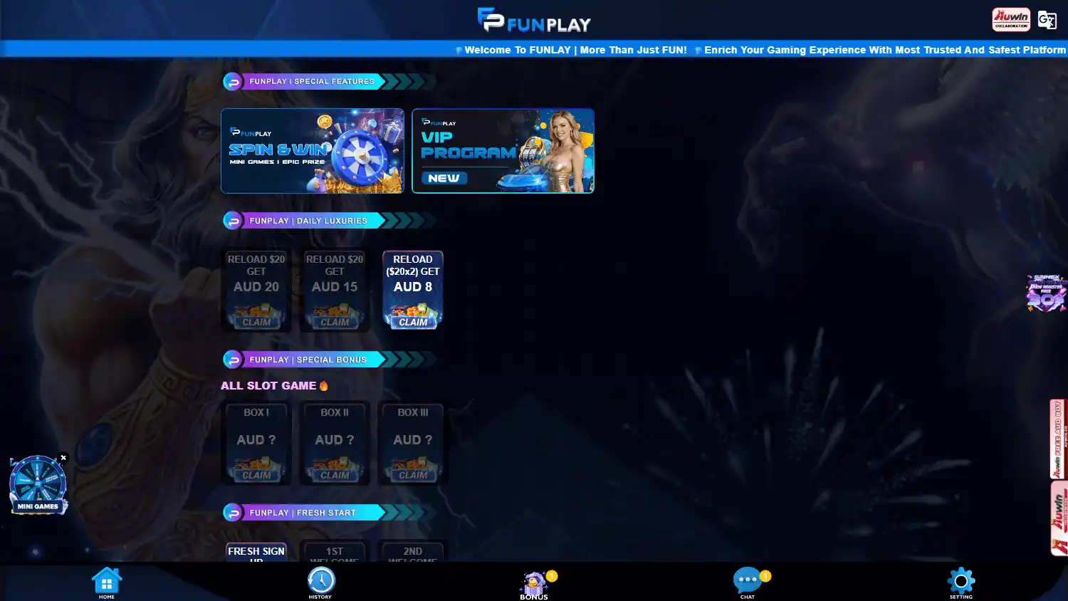 Funplay Casino screenshot 2
