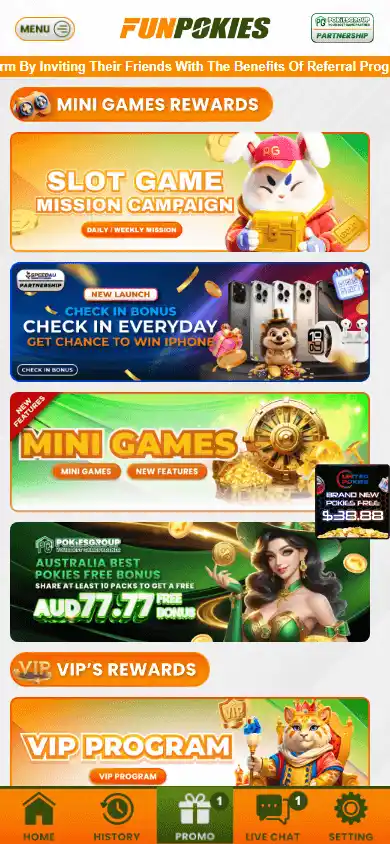 FunPokies Casino screenshot 4