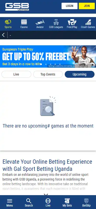 Gal Sport Betting Casino screenshot 5