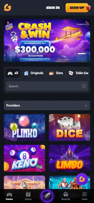 Galactix Casino screenshot 5