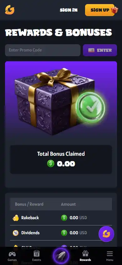 Galactix Casino screenshot 6