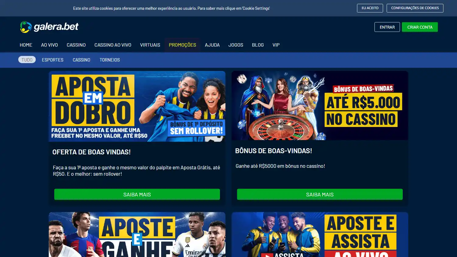 Galera.bet Casino screenshot 2