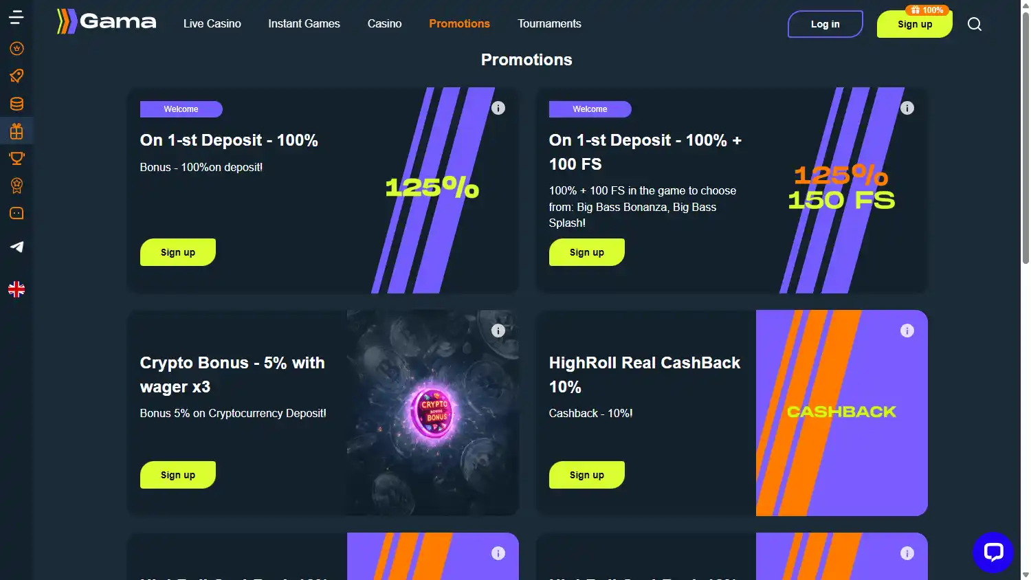 Gama Casino screenshot 3