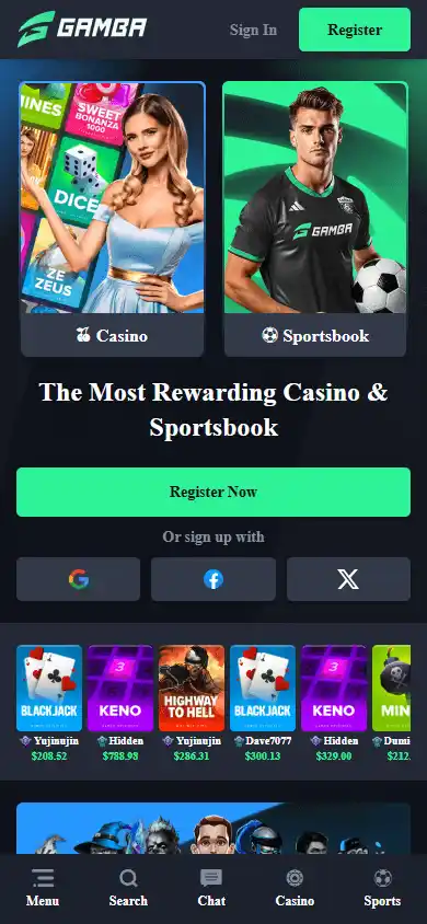 Gamba Casino screenshot 4