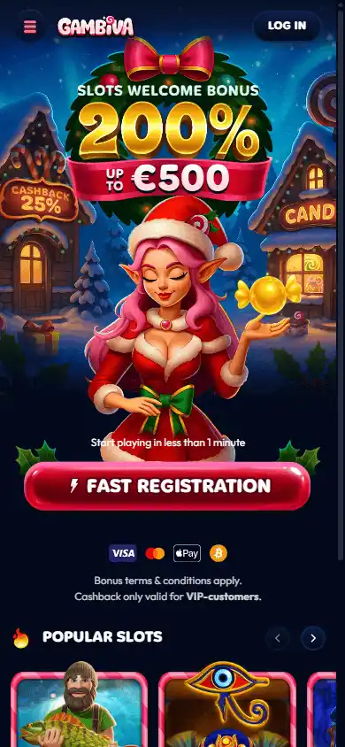 Gambiva Casino screenshot 4