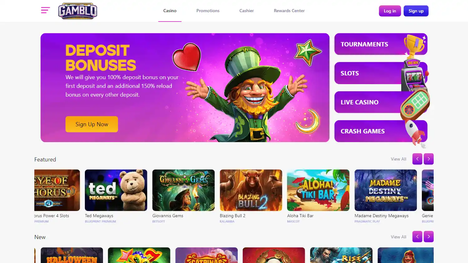 Gamblo Casino screenshot 1