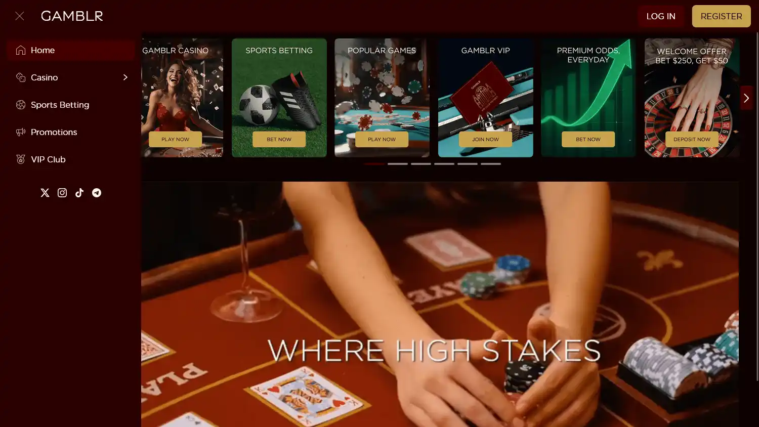 GAMBLR Casino screenshot 2