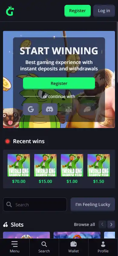 Gambly Casino screenshot 4