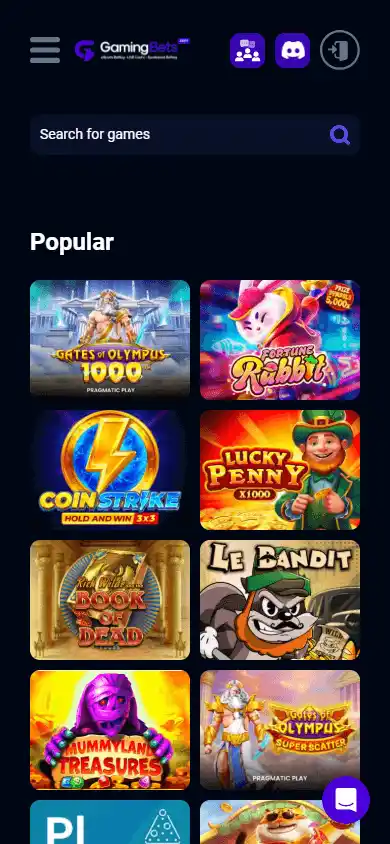 Gaming Bets Casino screenshot 5
