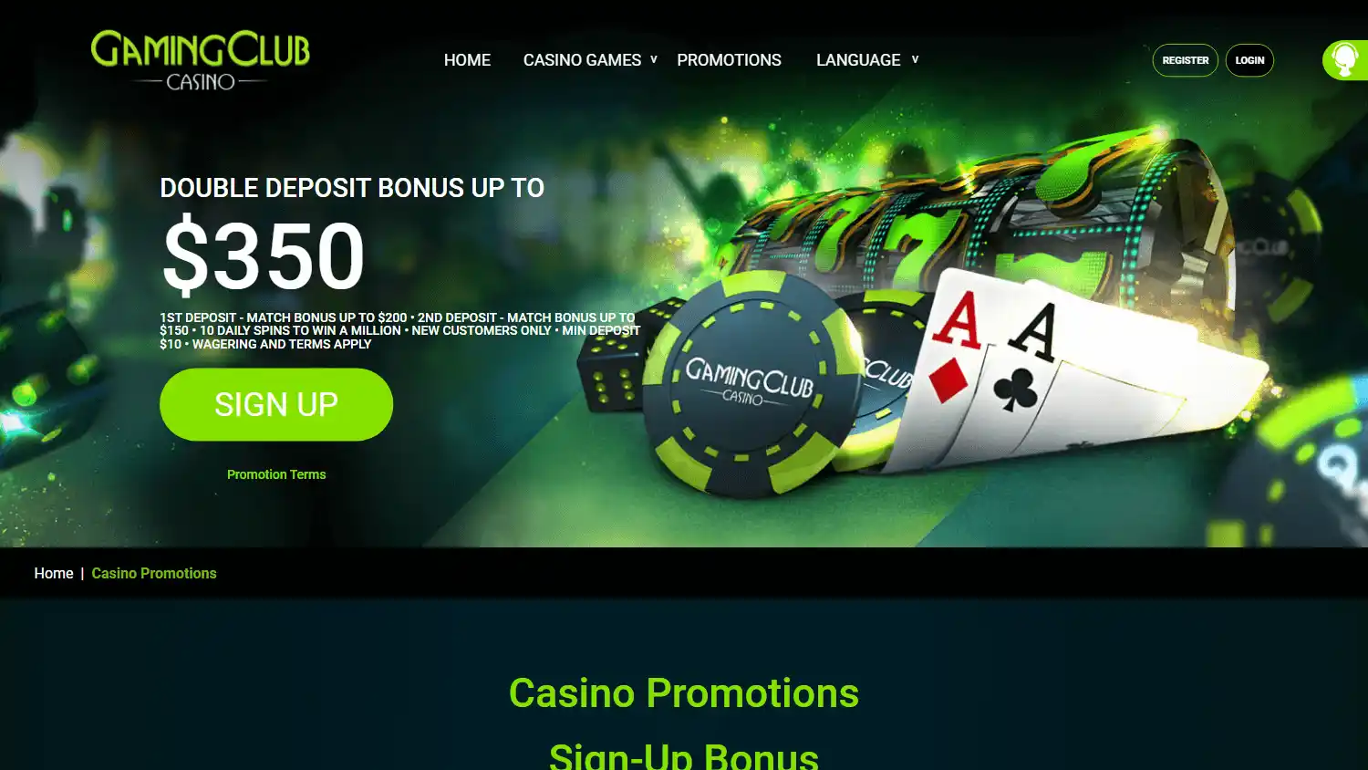 Gaming Club Casino screenshot 3
