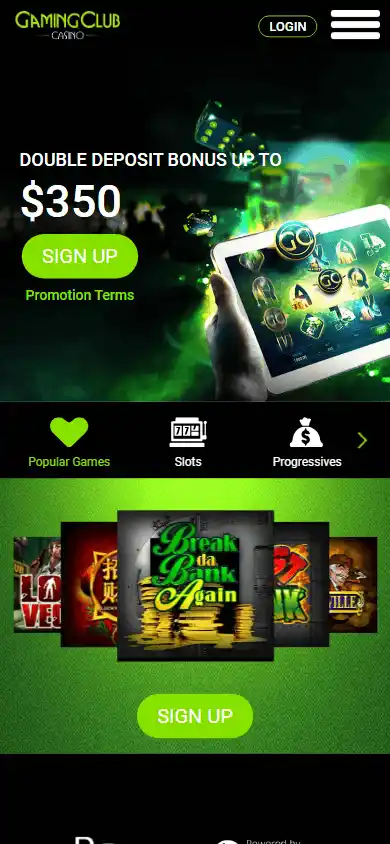 Gaming Club Casino screenshot 4
