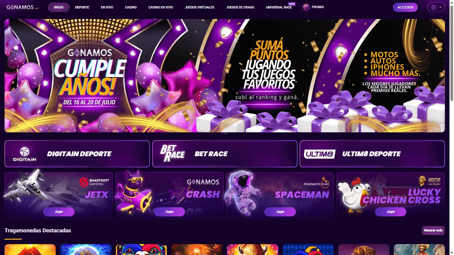 Ganamos Casino screenshot 1