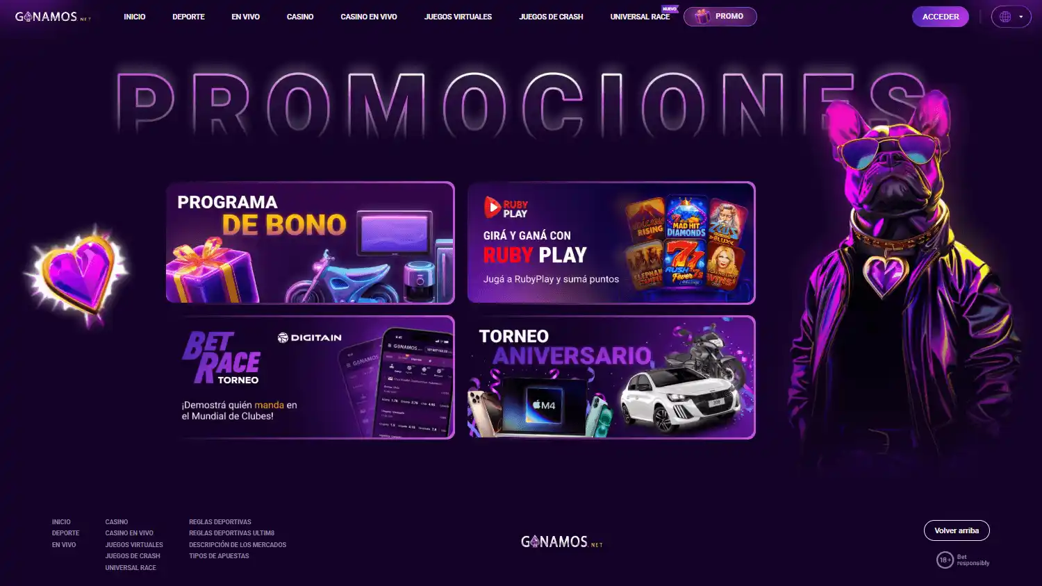 Ganamos Casino screenshot 3