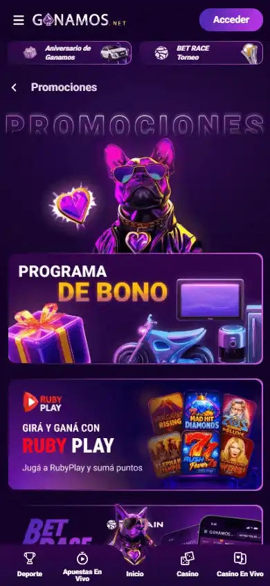 Ganamos Casino screenshot 6