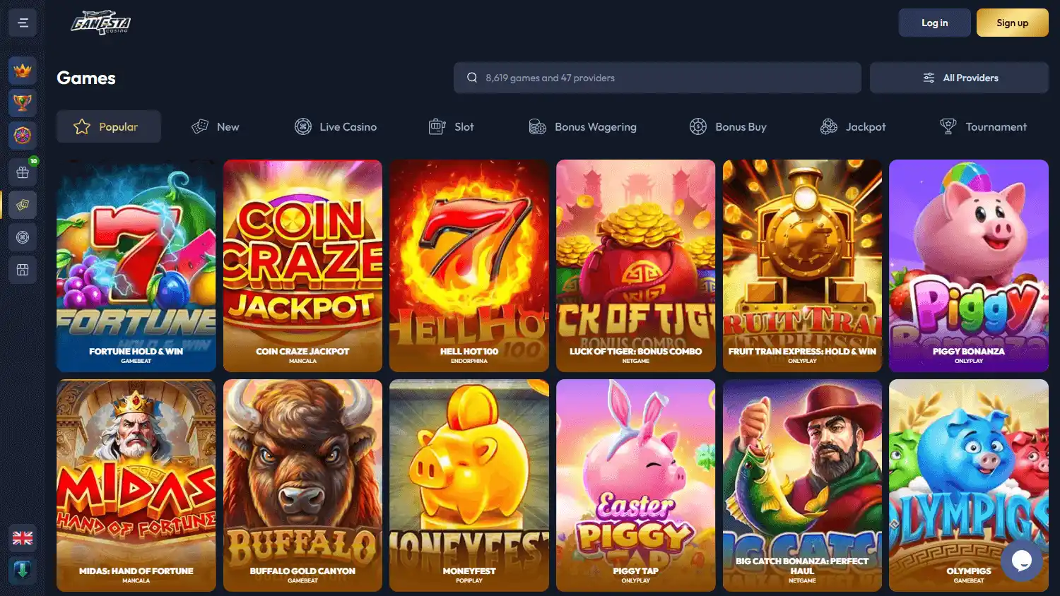 Gangsta Casino screenshot 2