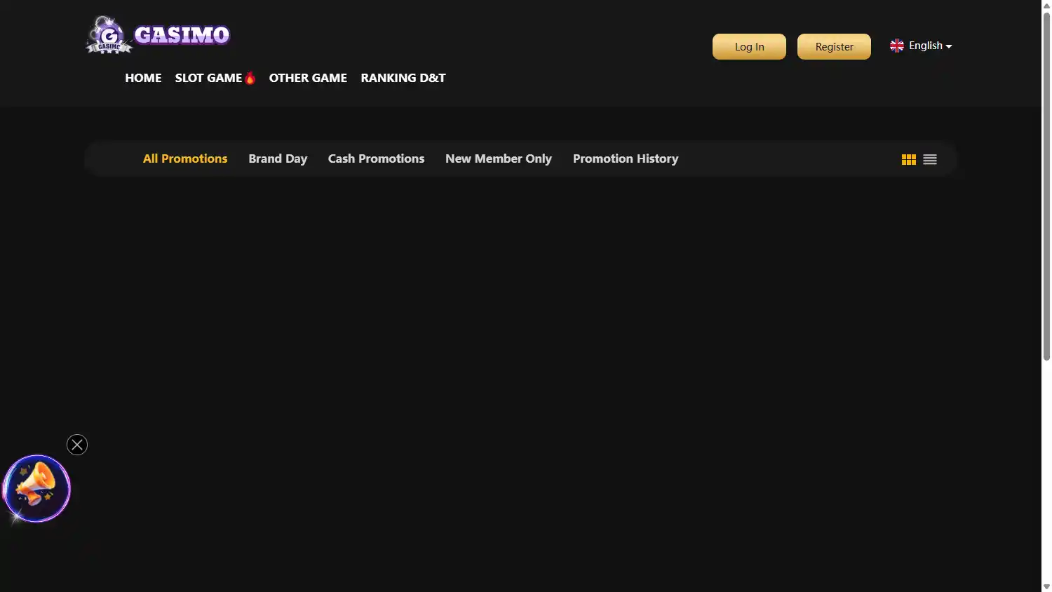 Gasimo Casino screenshot 3
