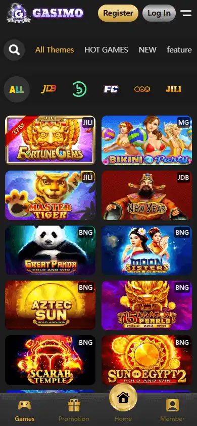 Gasimo Casino screenshot 5