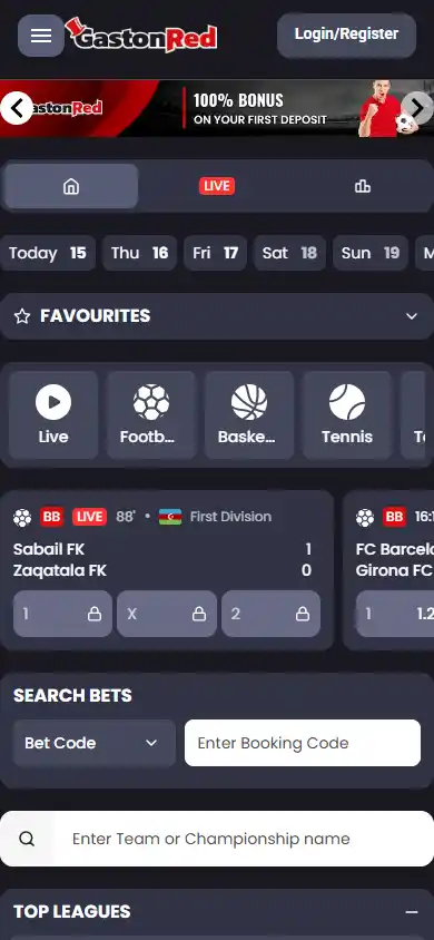GastonRed Casino screenshot 4