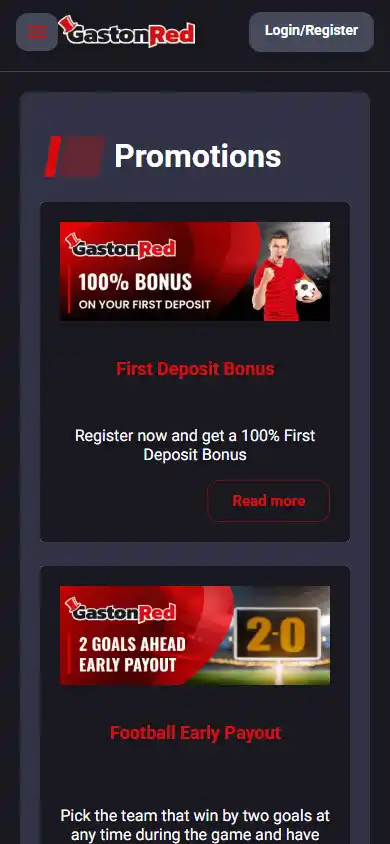 GastonRed Casino screenshot 6