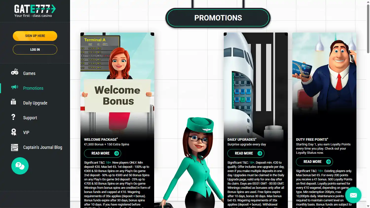 Gate 777 Casino screenshot 3