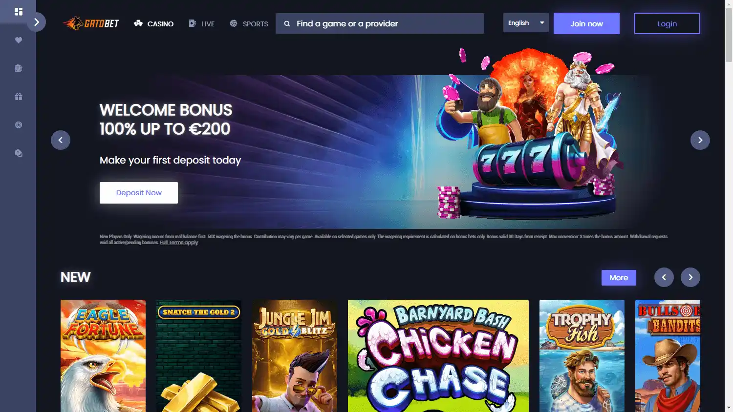 GatoBet Casino screenshot 1