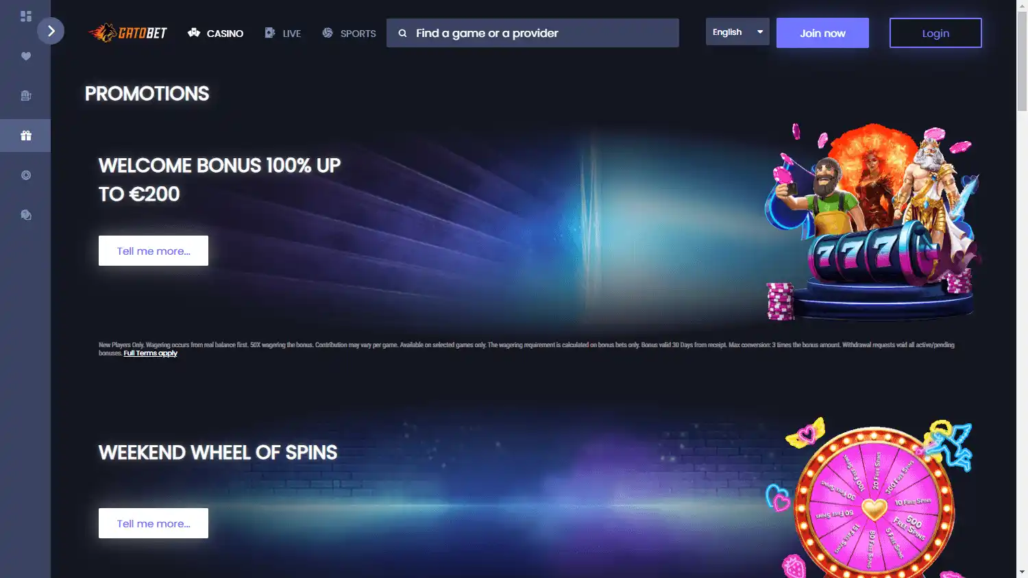 GatoBet Casino screenshot 3