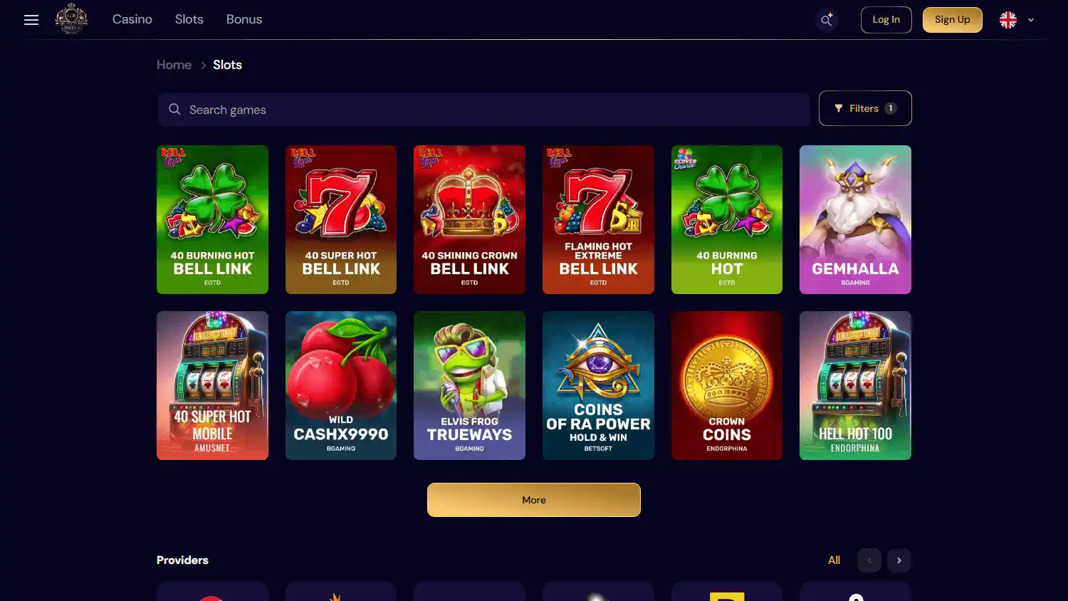 GBWin Casino screenshot 2
