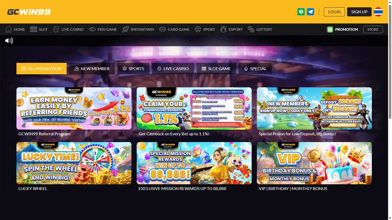 GCWIN99 Casino screenshot 3