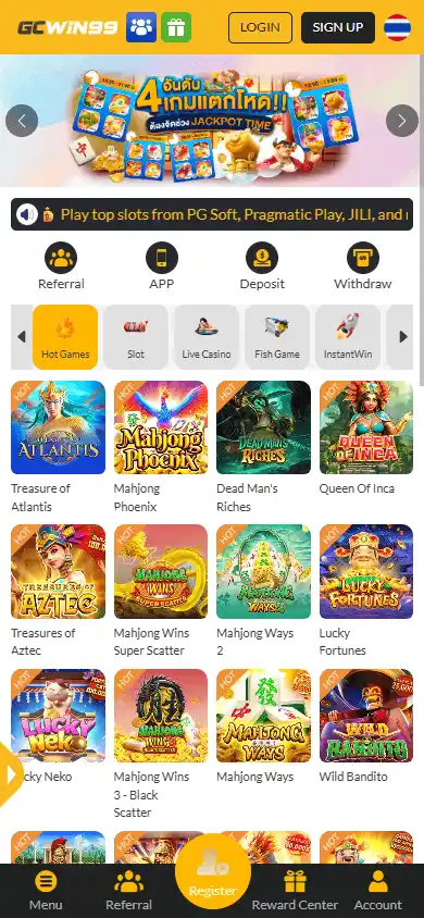 GCWIN99 Casino screenshot 4