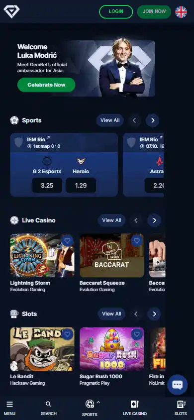 GemBet Casino screenshot 4