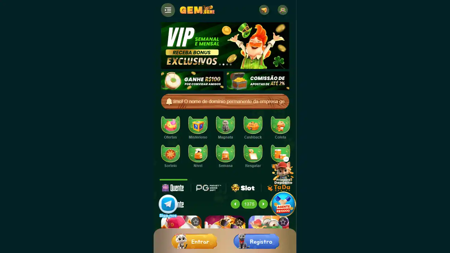 GemGame Casino screenshot 1