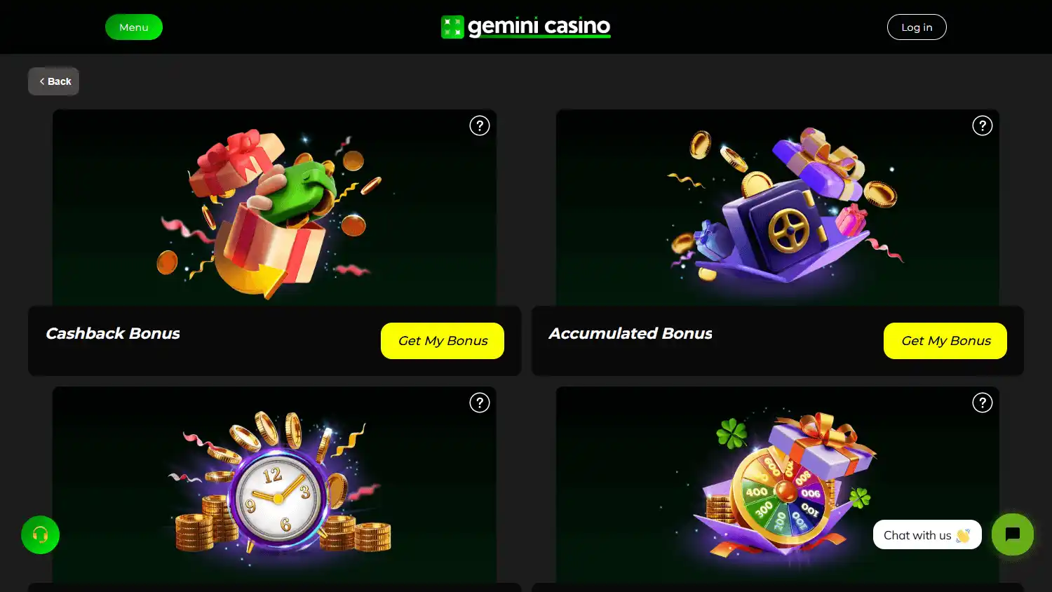 Gemini Casino screenshot 3