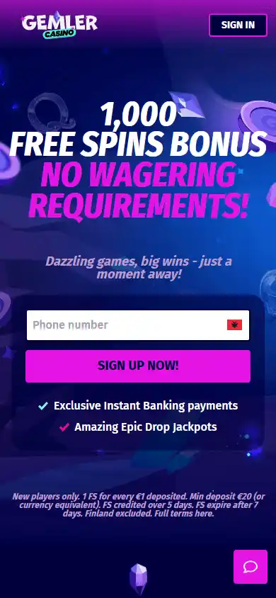 Gemler Casino screenshot 2