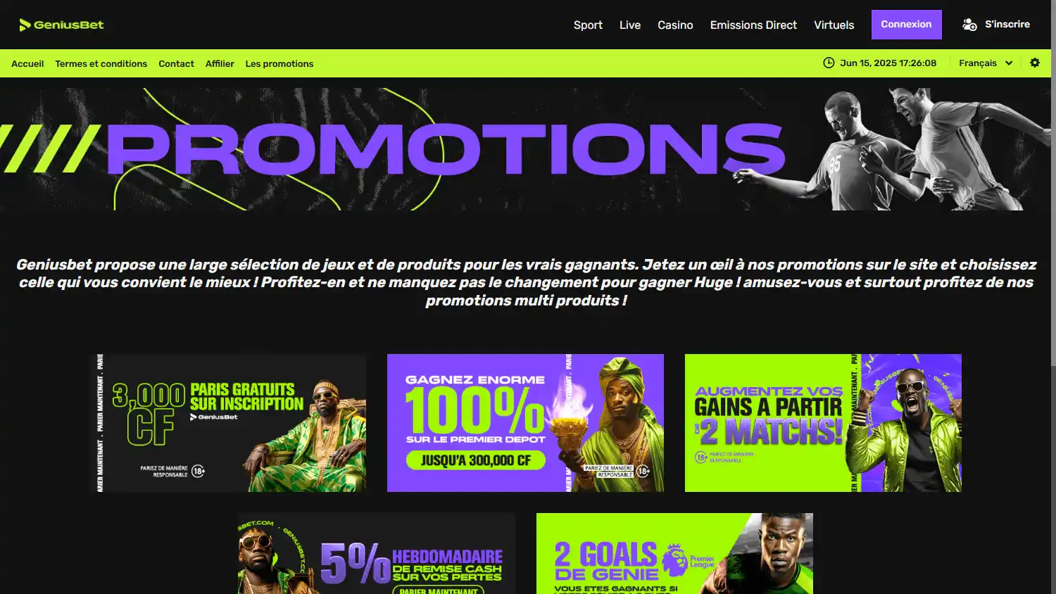 GeniusBet Casino screenshot 3