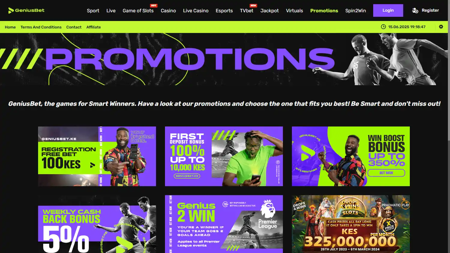 GeniusBet Casino screenshot 3