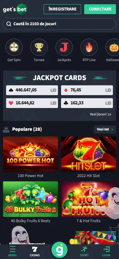 Get's Bet Casino screenshot 5