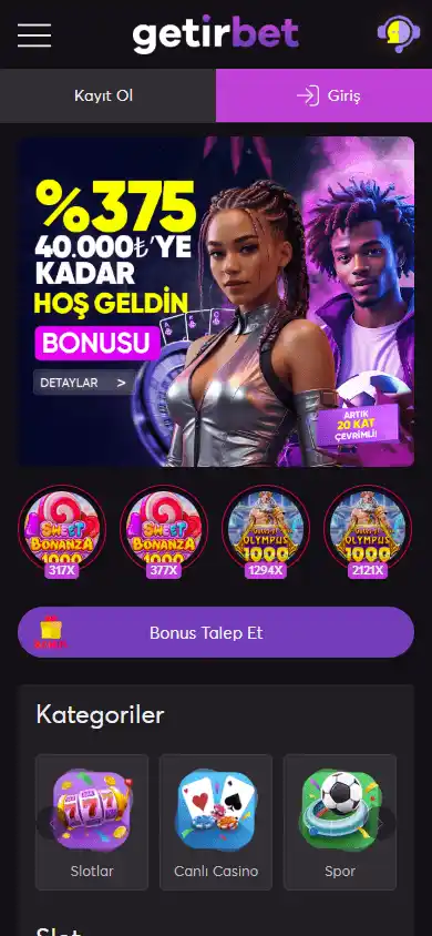 Getirbet Casino screenshot 4