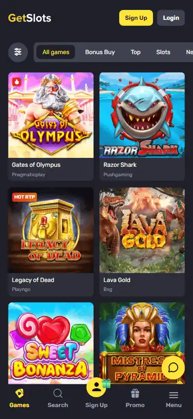 GetSlots Casino screenshot 5