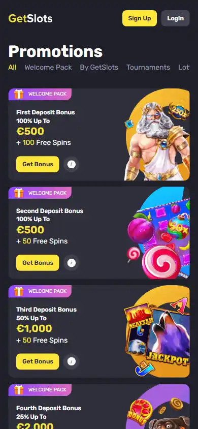 GetSlots Casino screenshot 6