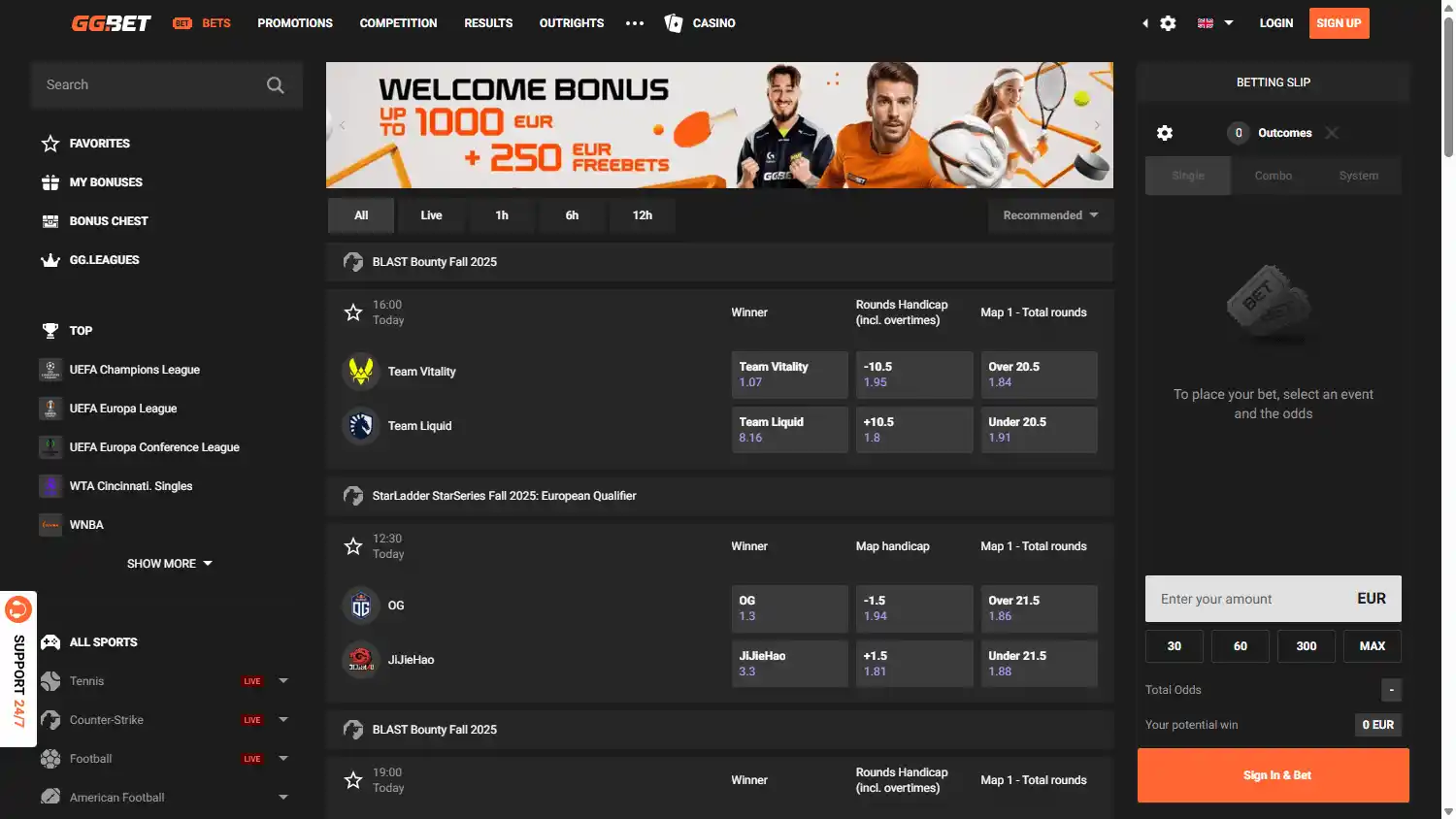 GGBet Casino screenshot 2