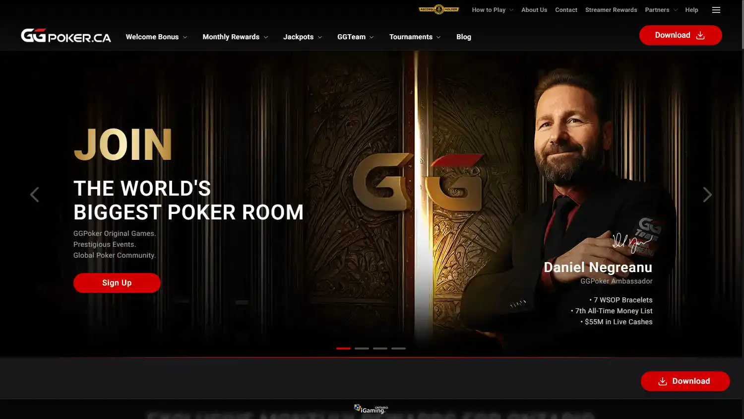 GGpoker Casino screenshot 1