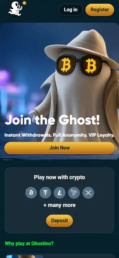 Ghostino Casino screenshot 4