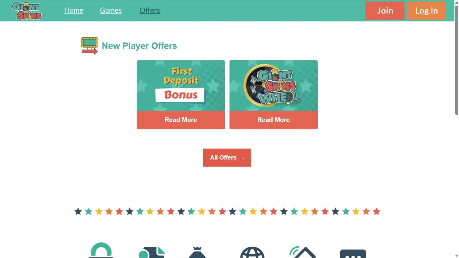 Giant Spins Casino screenshot 3