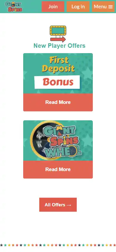 Giant Spins Casino screenshot 6
