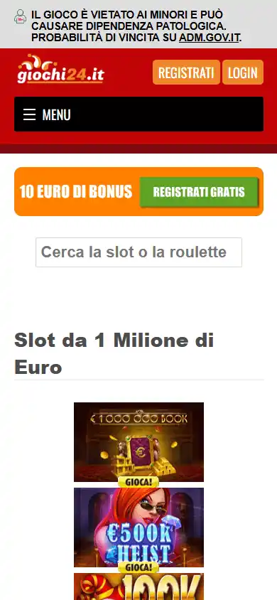 Giochi24 Casino screenshot 5