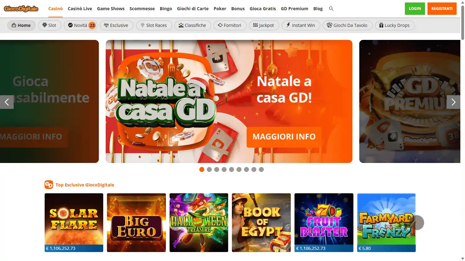 Gioco Digitale Casino screenshot 1