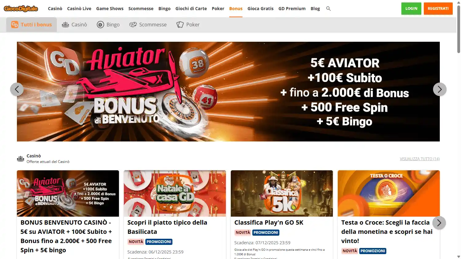 Gioco Digitale Casino screenshot 3