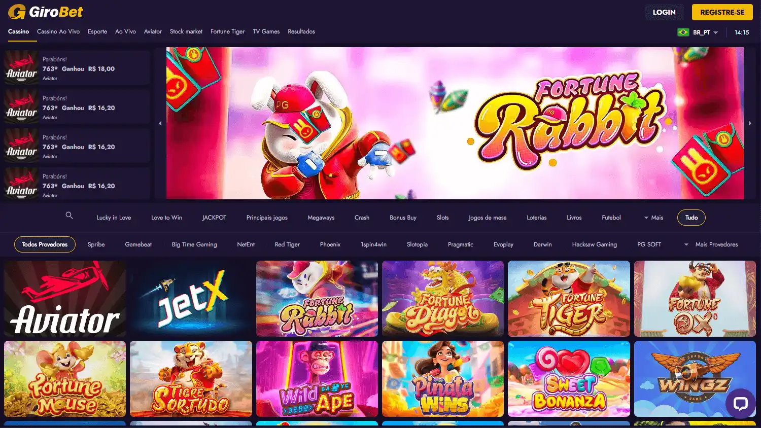 GiroBet Casino screenshot 1