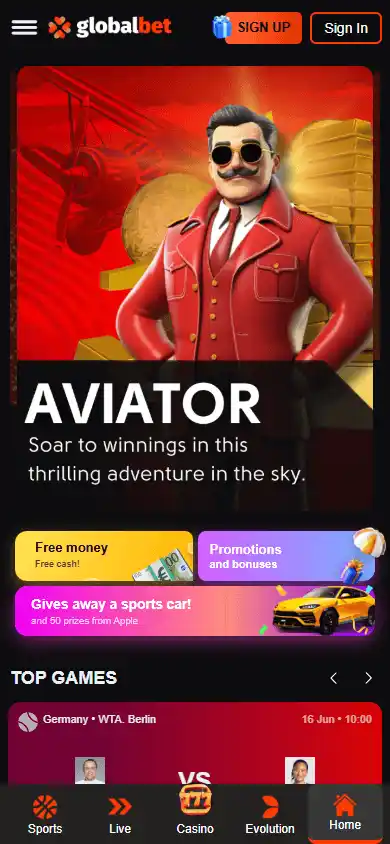 Global-Bet Casino screenshot 4